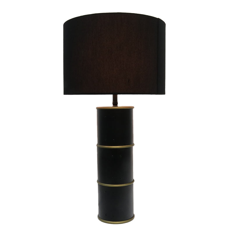 Black & Brass Table Lamp