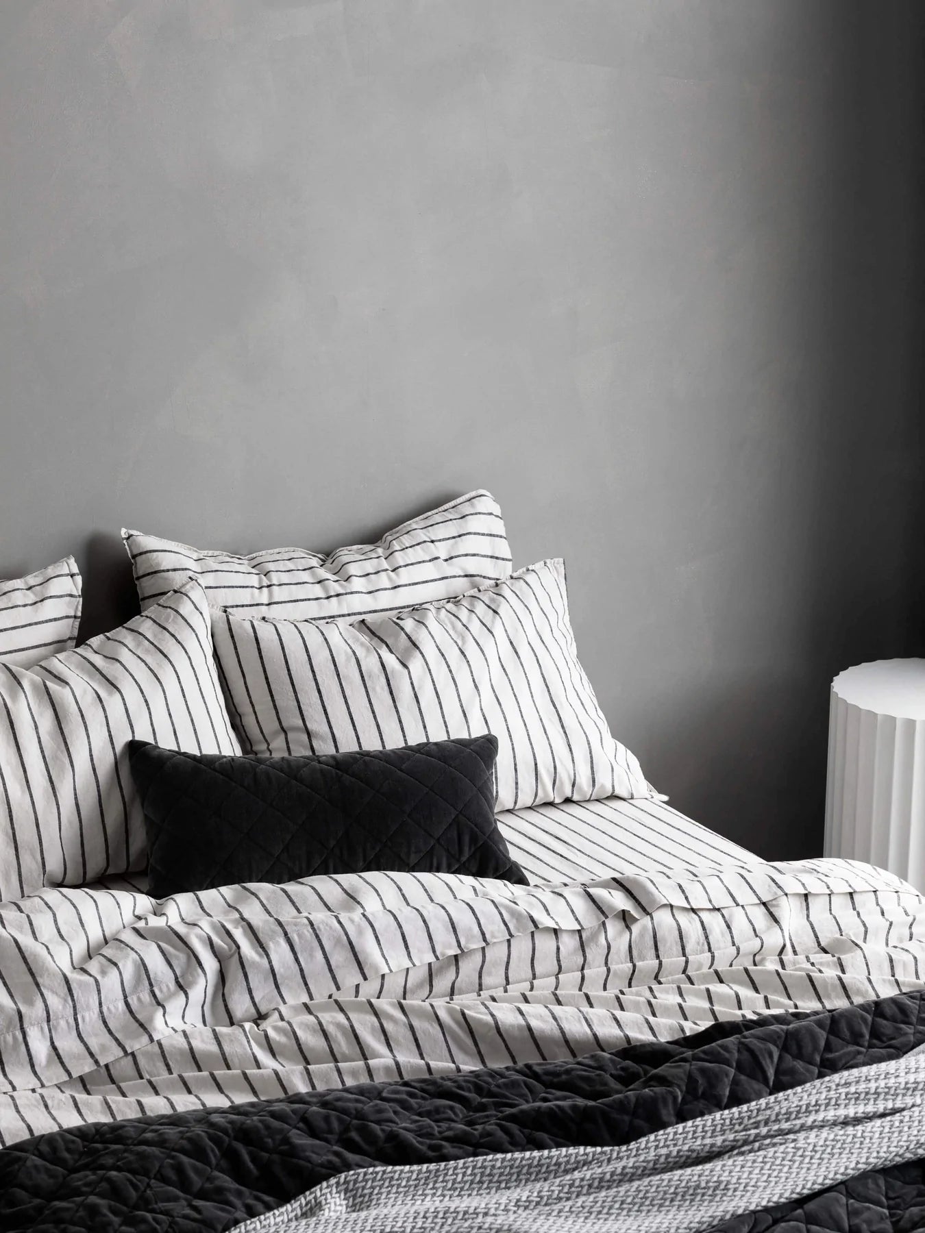 Bold Stripe Linen Pillowcases