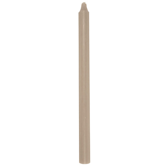 BROSTE Candle Taper |  Linen ( set of 10 )
