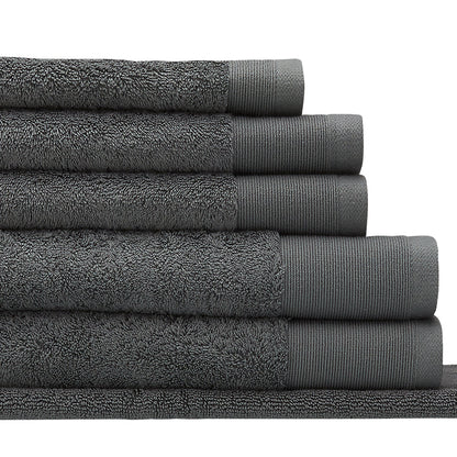 Organic Cotton Towels | Charcoal