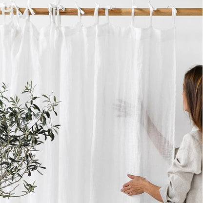 Tie Top Curtains | Customizable