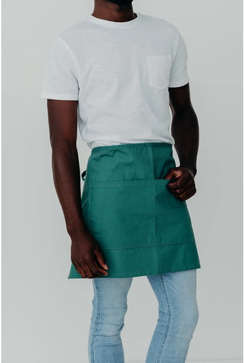 Custom Made Linen Apron | Half Apron