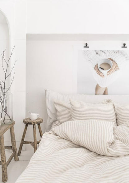 Linen Stripe Pillowcases |