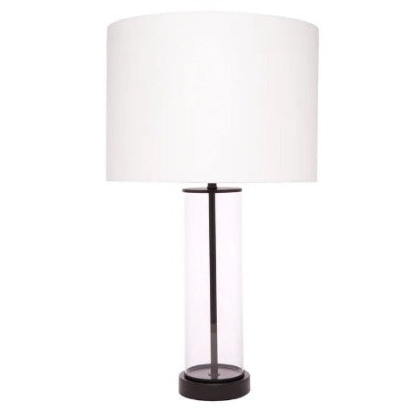 East Side Table Lamp - With White Shade