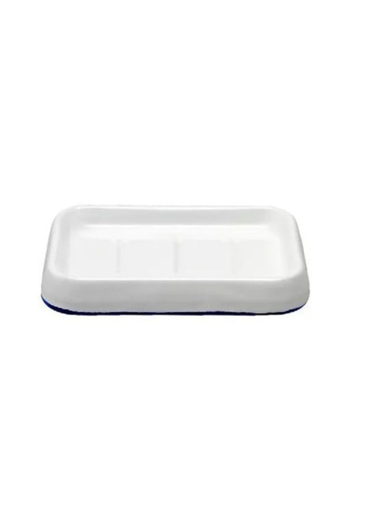 ENAMEL Soap Dish | Black Rim