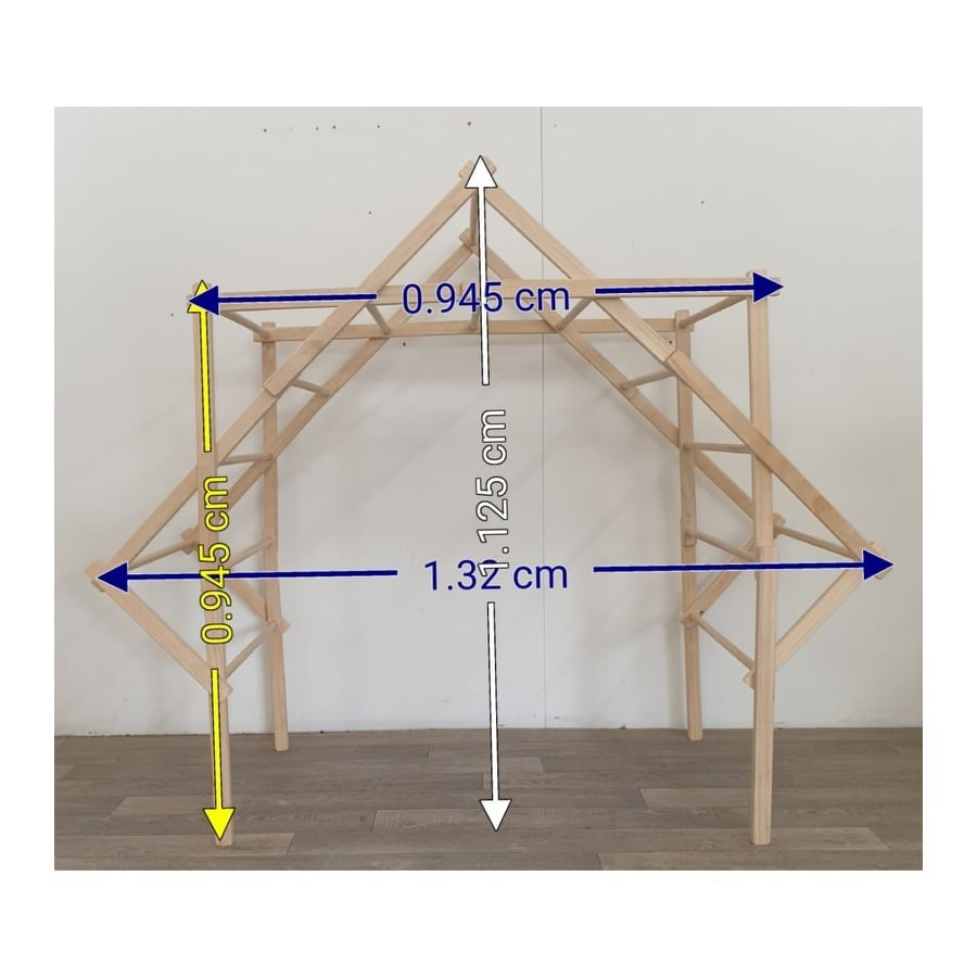 The Baby Grandad | Wooden Clothes Drying Rack