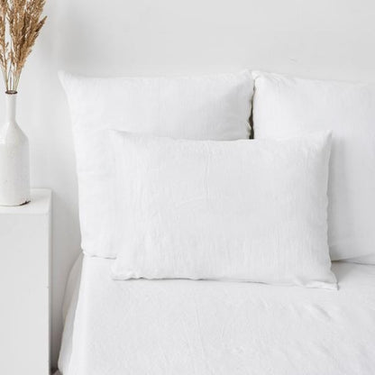 White Linen Pillowcases Oeko-Tex® | Pre Order