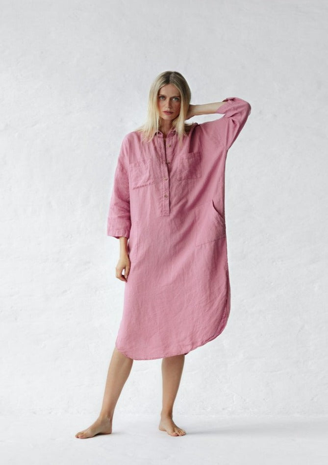 Linen shirt dress | Blossom