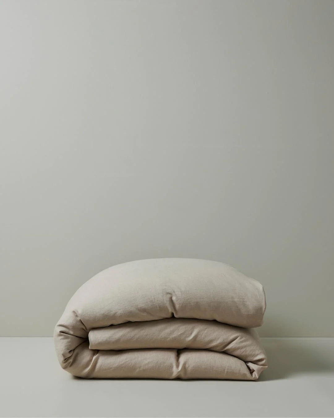 French Flax Linen Duvet Cover | Sandy Beige