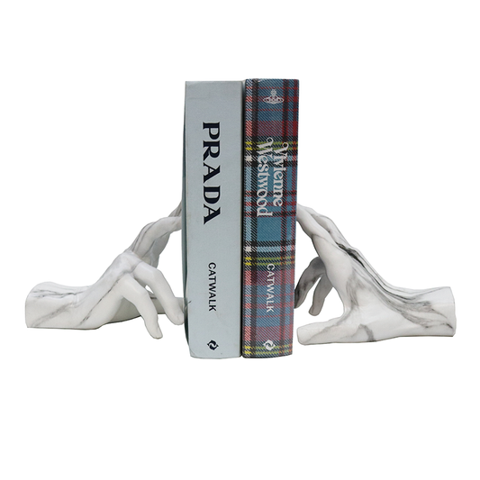 Marble Bookends