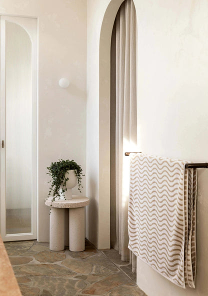Wave Towels | Natural