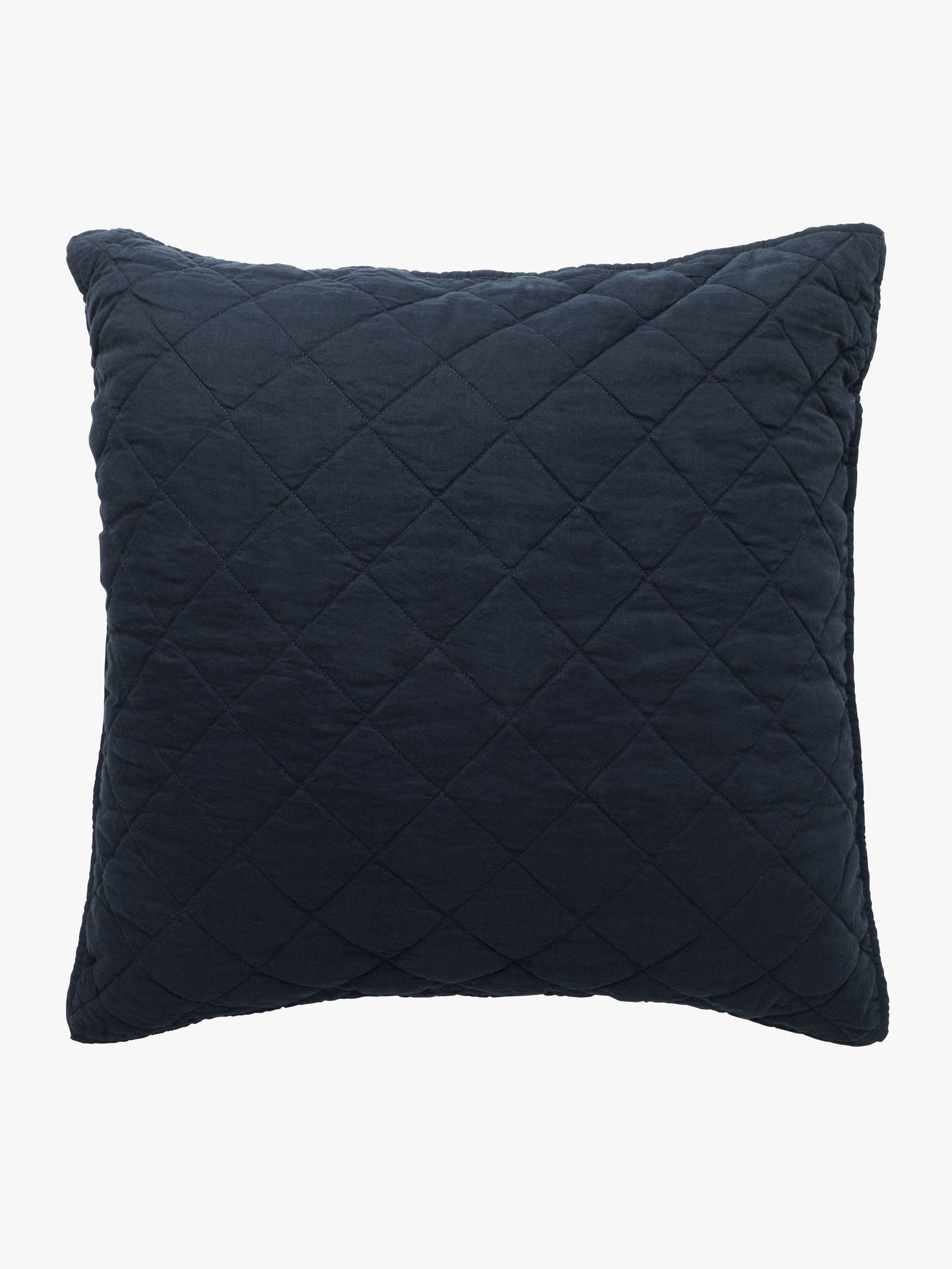 Linen Quilt Pillowcases | Navy
