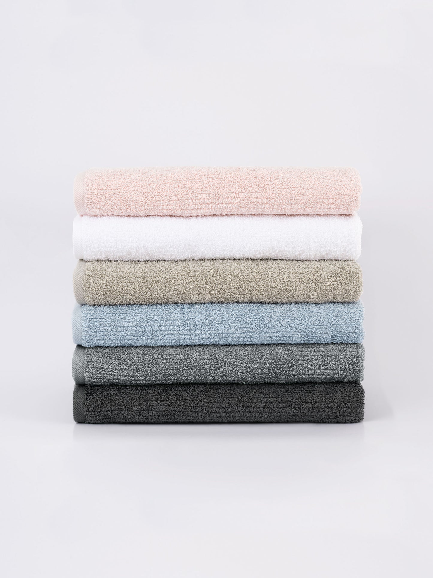 Cotton Bath Towels | Grey