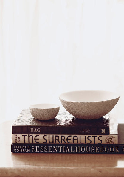 Handmade Lavastone Carved bowl | Small
