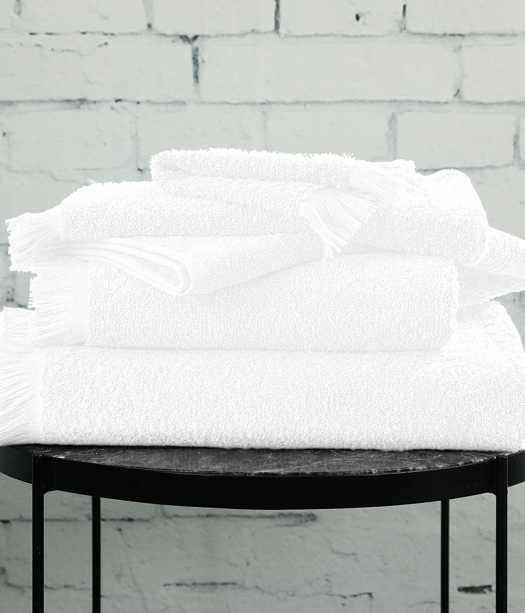 Turkish Cotton Towels | White Bath towel