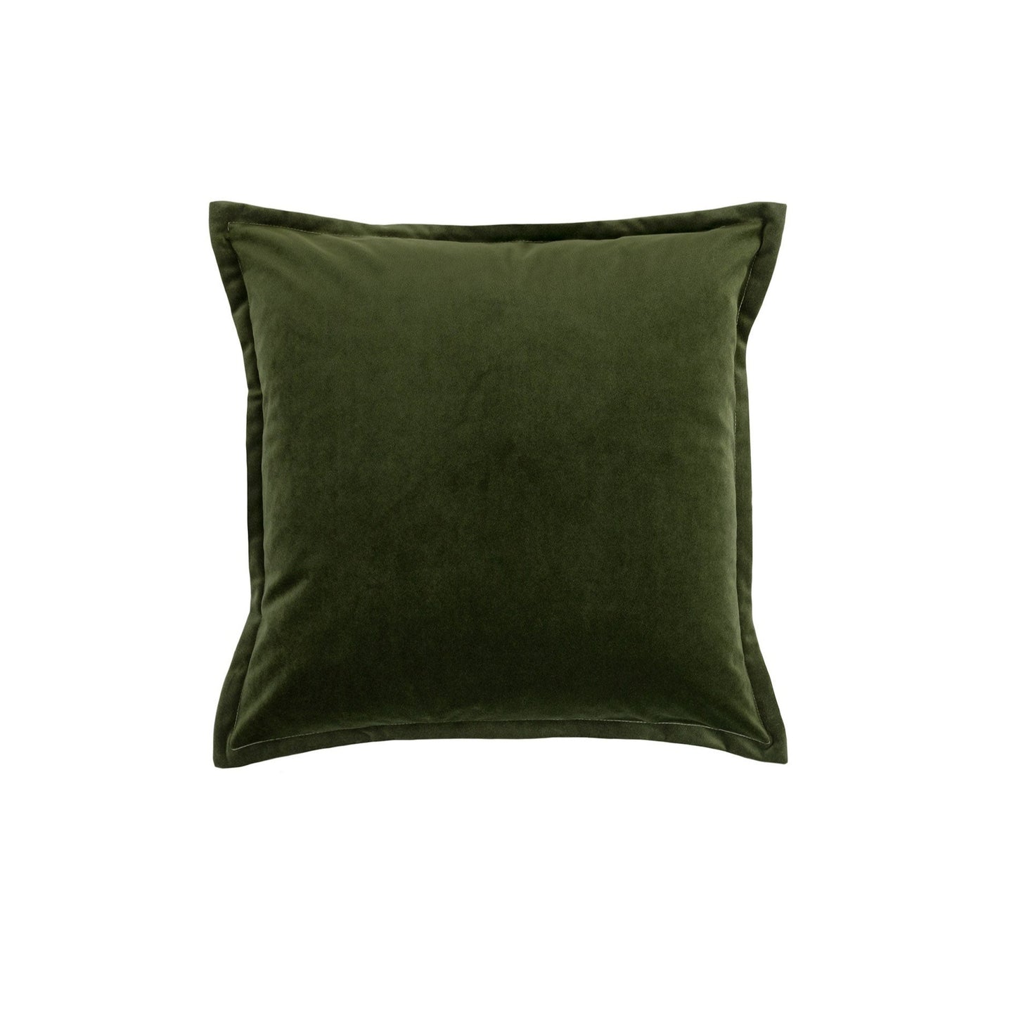 Velvet Cushion in Khaki