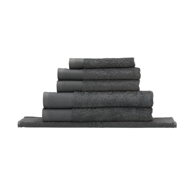 Organic Cotton Towels | Charcoal