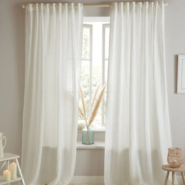 Linen Curtains - Hidden Tab Pocket