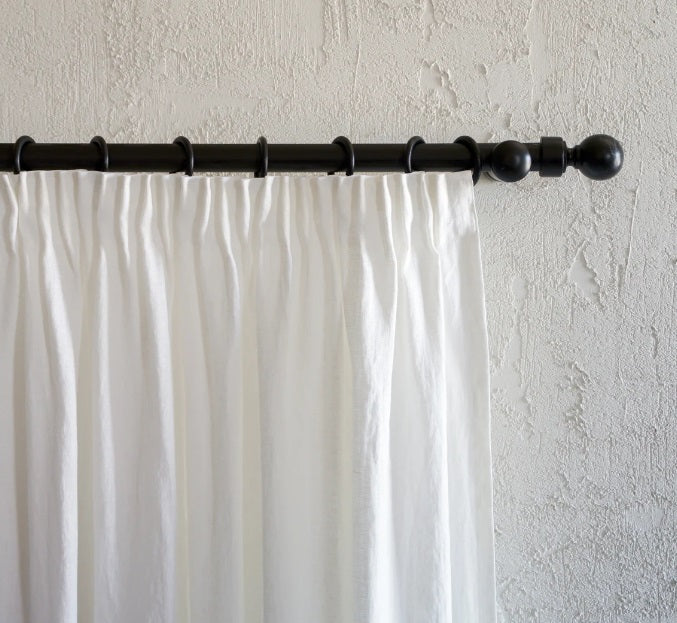 Linen Curtains - Pencil pleat