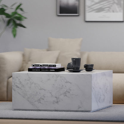 White Marble Coffee Table